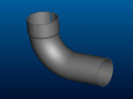 EXHAUST ELBOW