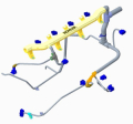 ENGINE WIRING HARNESS FOR SCR